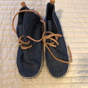 EUC Tory Burch denim shoes